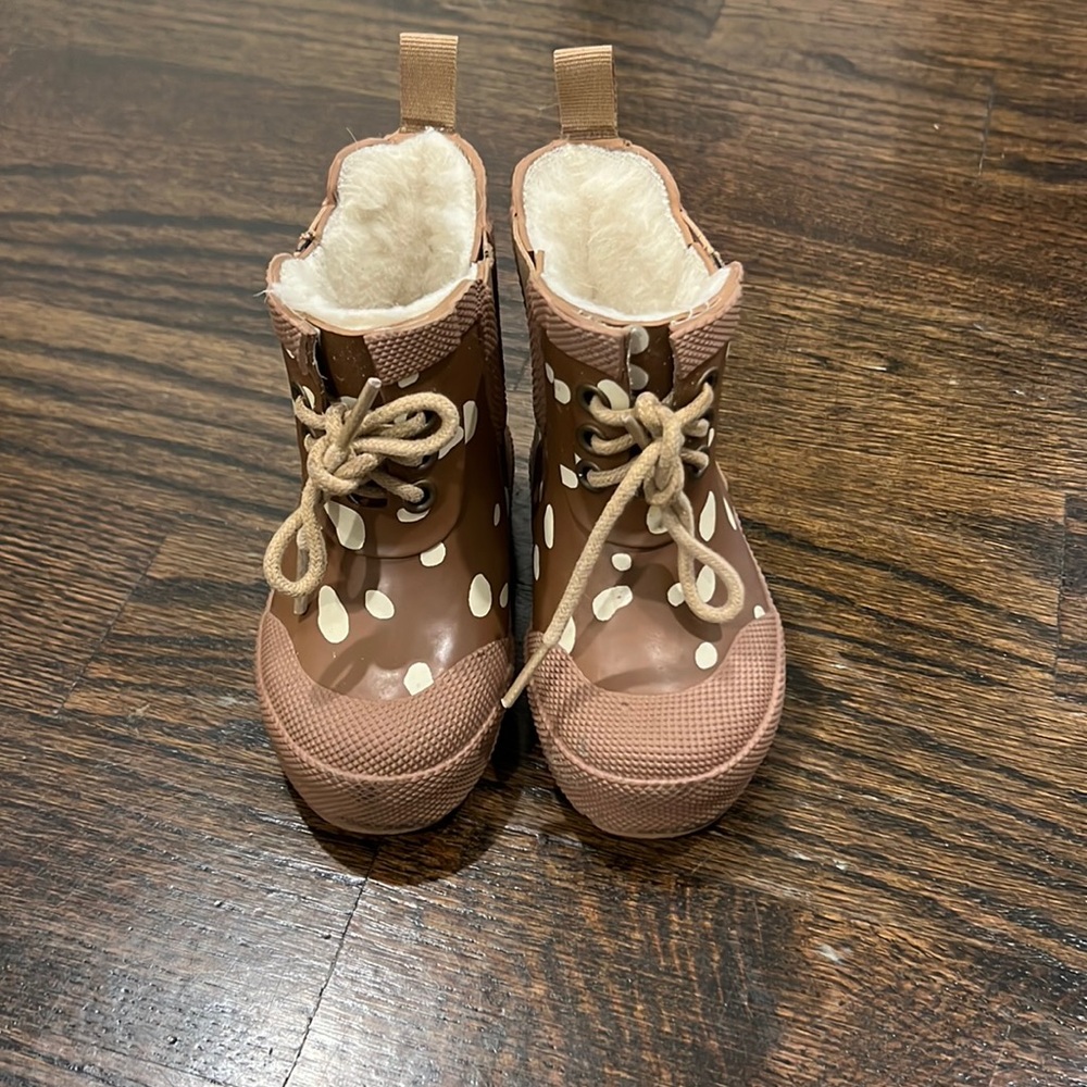 Konges slojd lined rain booties